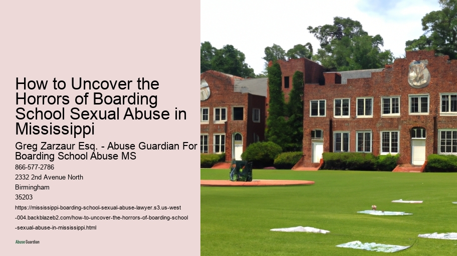 How to Uncover the Horrors of Boarding School Sexual Abuse in Mississippi 